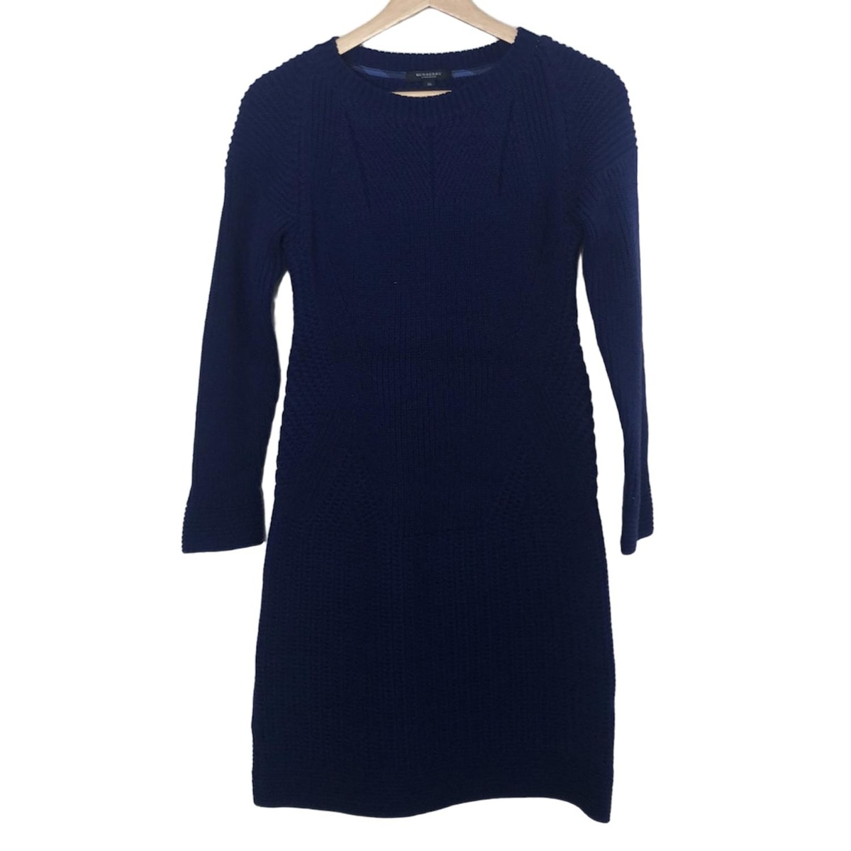 楽天市場】BURBERRY バーバリー/ニット長袖ワンピース/8022447/AB