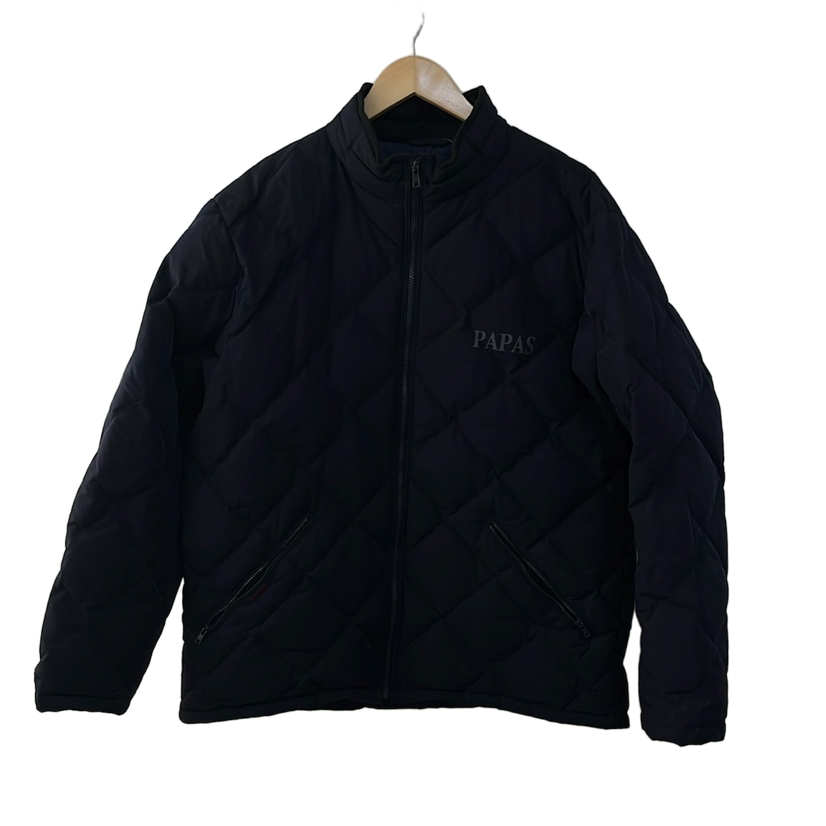 セ*ー様 101 PAPAS パパス ダウンジャケット　サイズS ポリエステルタフタ ダウンブルゾン （ダウンジャケット・ベスト