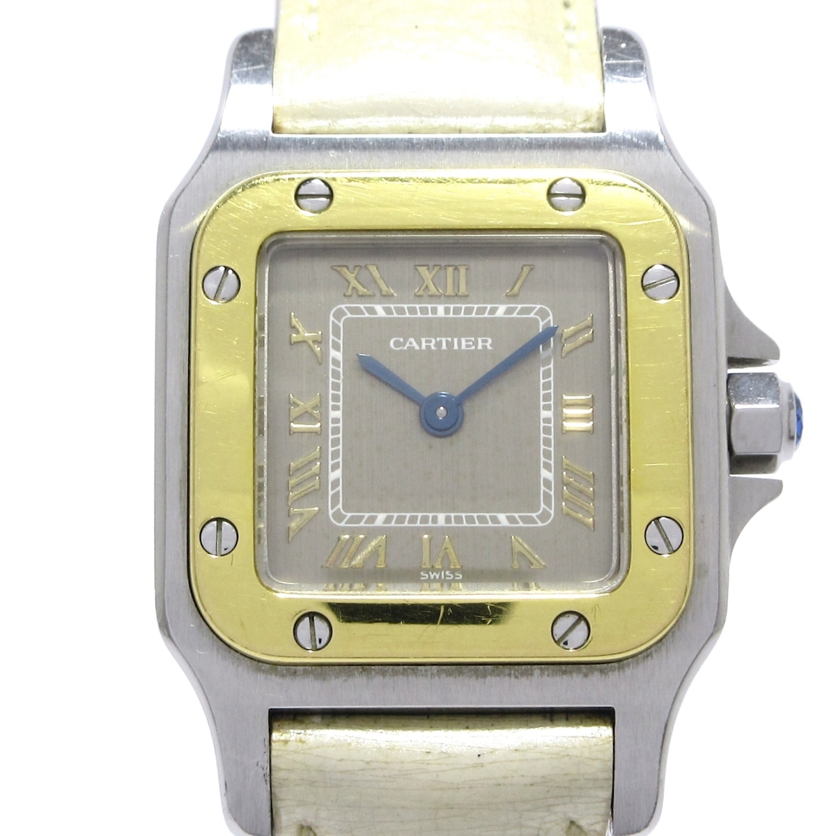 楽天市場】☆良品【CARTIER】カルティエ サントスガルベSM SS/YG