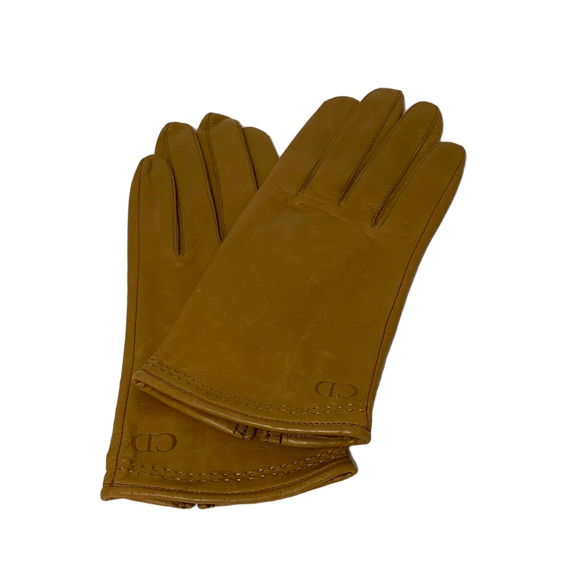 楽天市場】クリスチャンディオール サドル レザーグローブ
