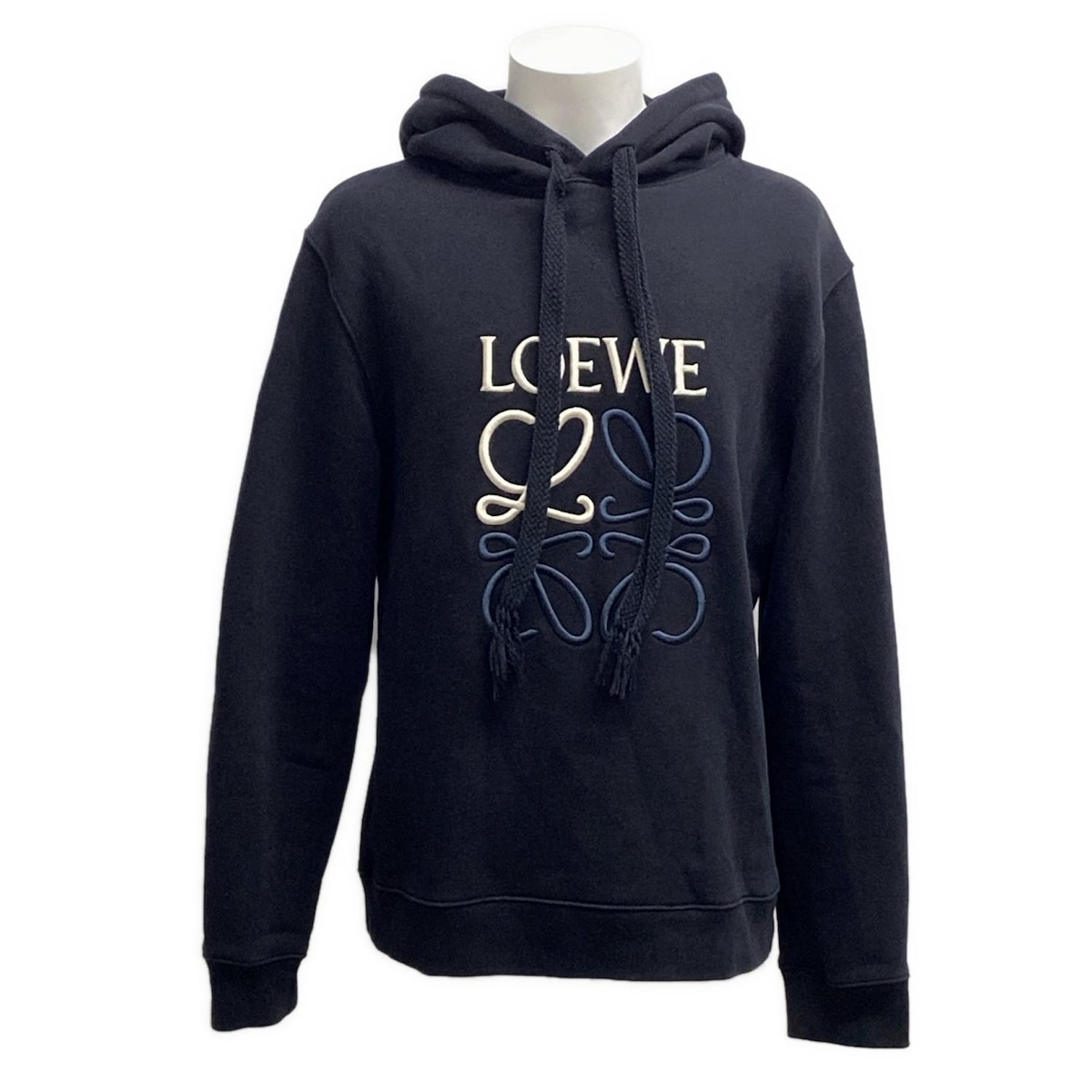 ロエベ LOEWE チェックフーディシャツ ブルー×カーキ サイズ：34 楽天市場】ロエベ LOEWE 長袖レギュラーカラーシャツ ブルー