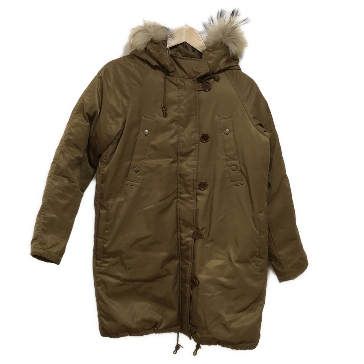 楽天市場】新品 Fay ダウンコート 【サイズ：S】 ブルー フォックス