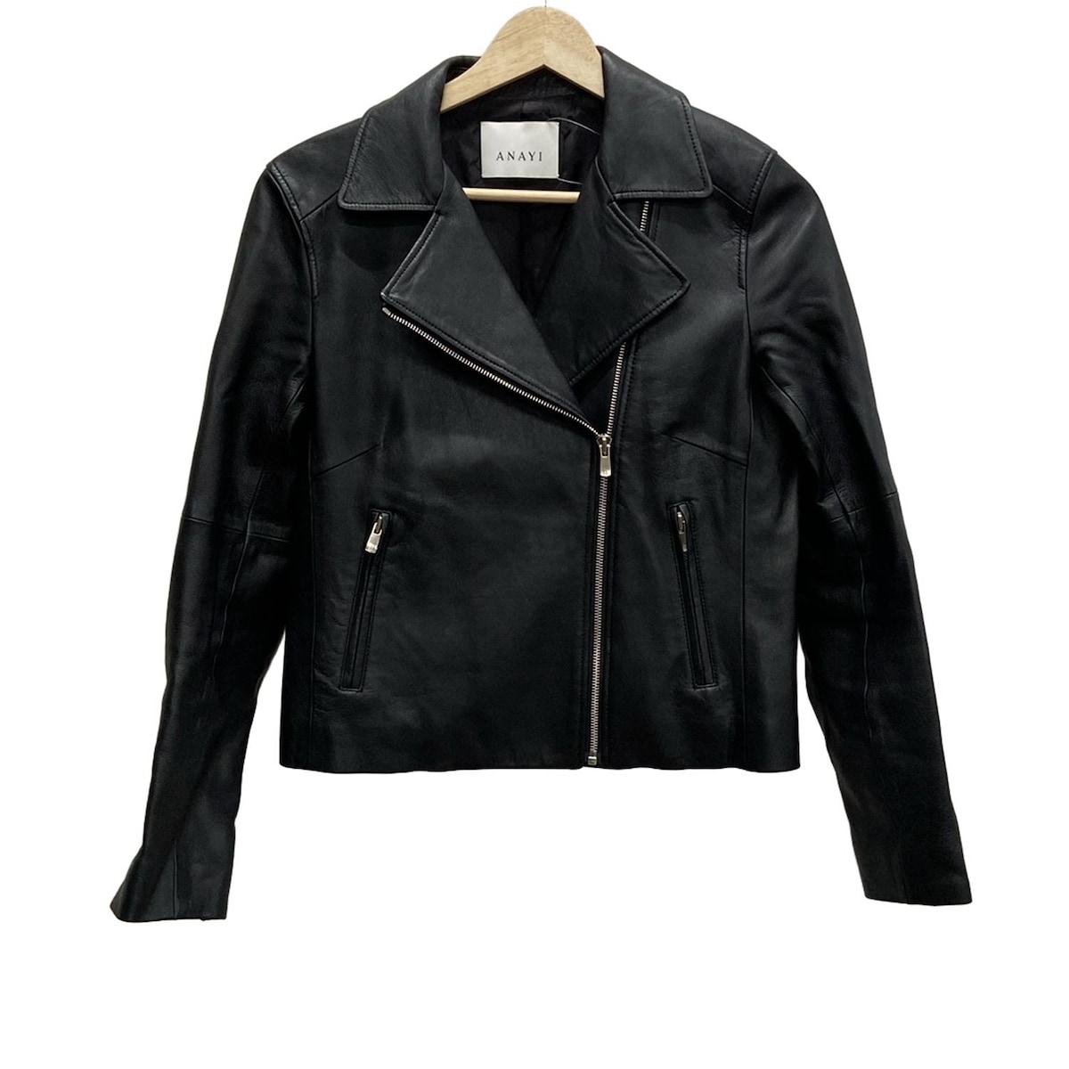 楽天市場】【中古】 iame アイエイム ライダースジャケット シングル