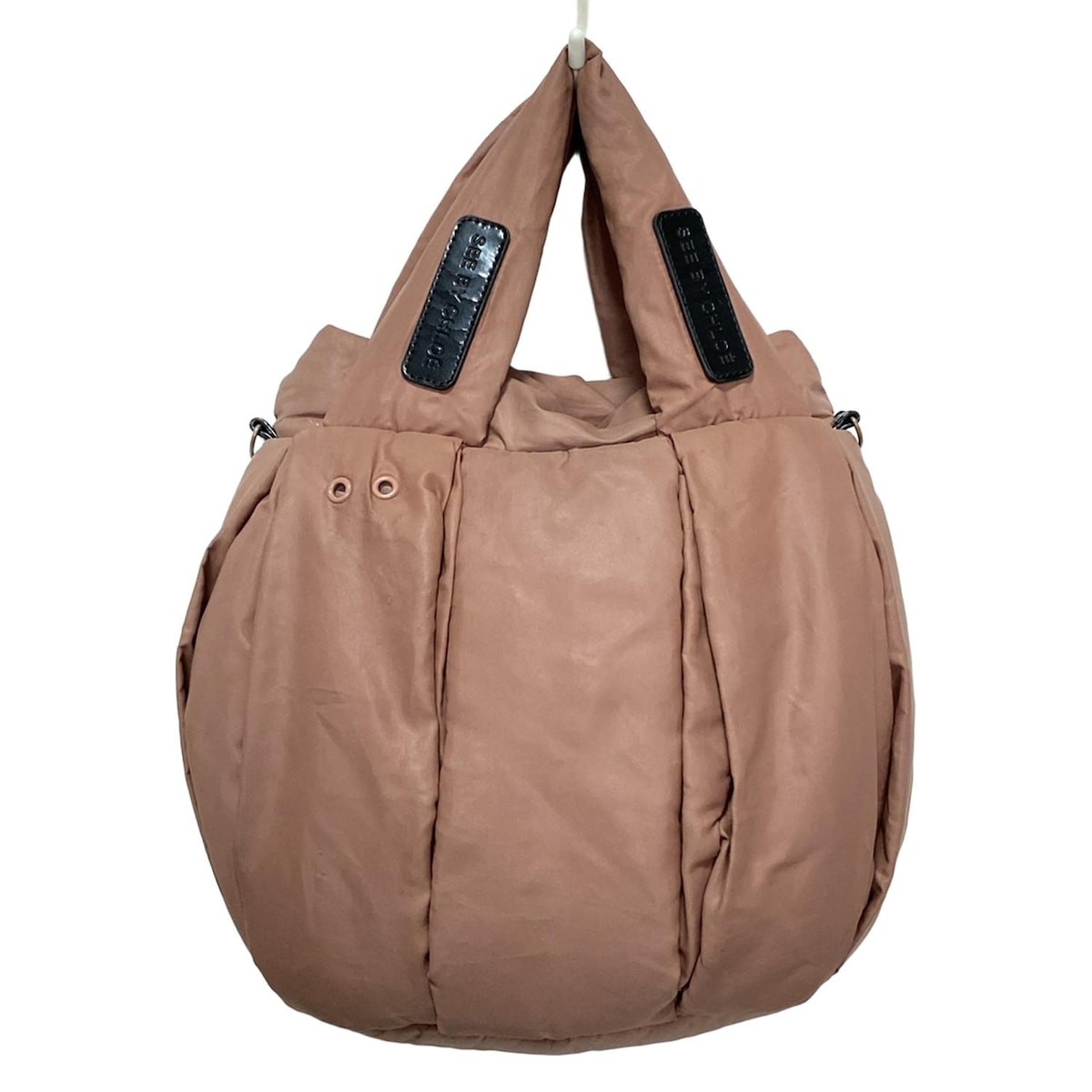 新品未使用品✨SeeByChloé ネイビー キルティング ハンドバッグ 2025年最新】see by chloeバッグの人気アイテム - メルカリ