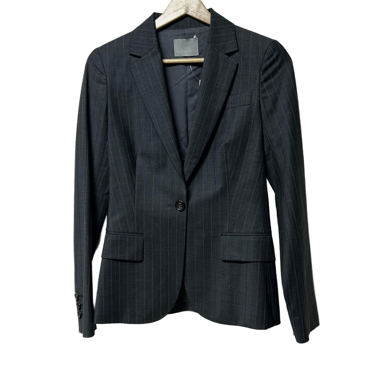 楽天市場】【中古】Theory Luxe ノーカラージャケット 41