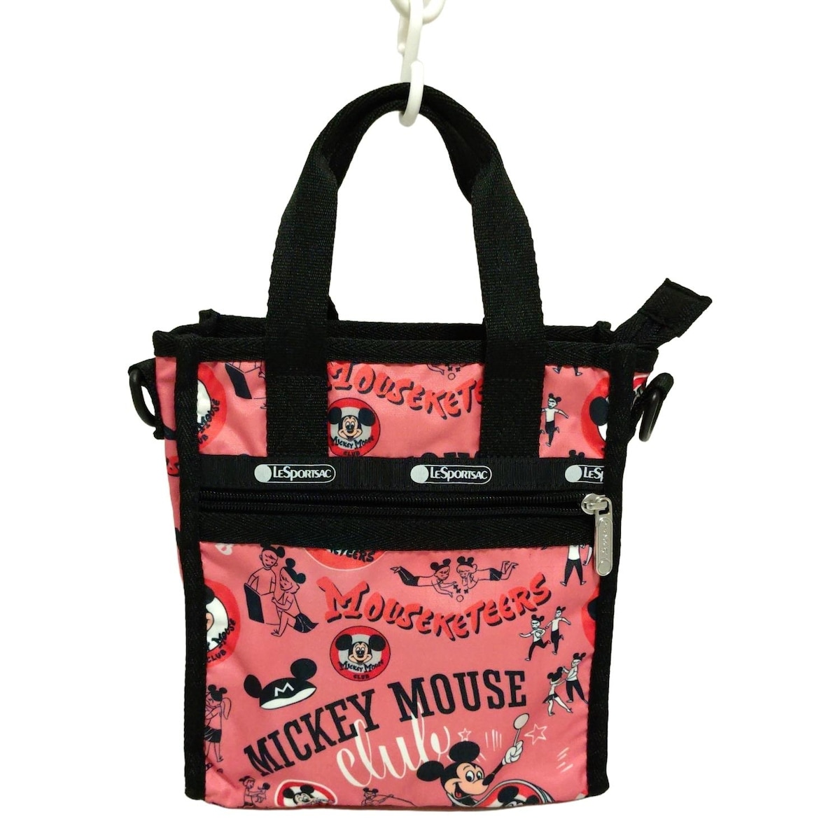 【美品】★希少★ 限定 レスポートサック ミニーマウス 2way ボストンバッグ 美品】☆希少☆ 限定 レスポートサック ミニーマウス 2way