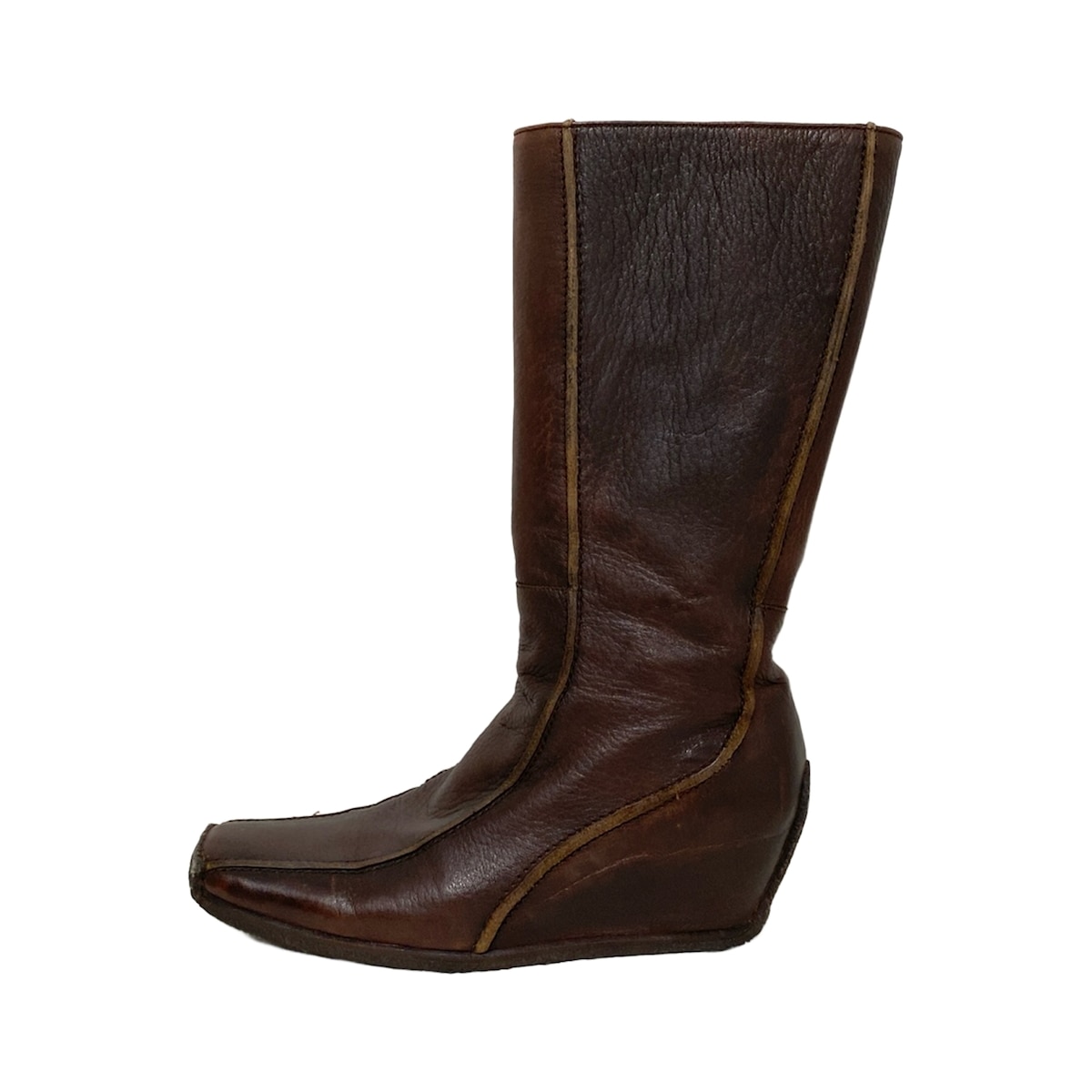 楽天市場】【中古】KHAITE(ケイト) ロングブーツ DIEGO 黒 レザー