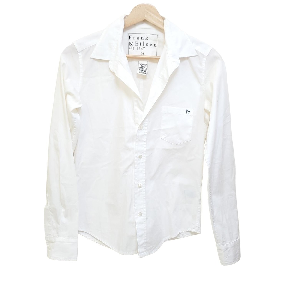 Frank&Eileen フランクアンドアイリーン　ハートロゴ　スキッパーシャツ 楽天市場】【中古】フランクアンドアイリーン Frank & Eileen