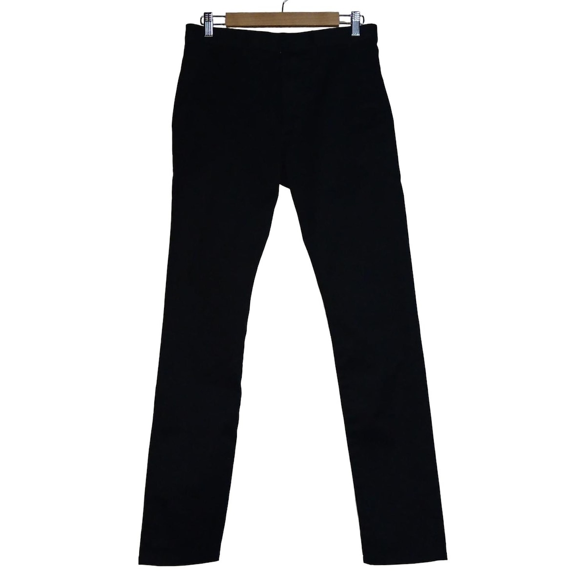 SAINT LAURENT PARIS スラックス 黒 2137124M0048 SAINT LAURENT PARIS（サンローランパリ） | スラックスの古着
