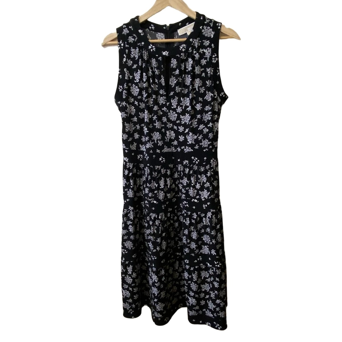 MICHAEL MICHAELKORS 半袖ワンピース ブラック SIZE L MICHAEL KORS - MICHAEL KORS マイケルコース ワンピース