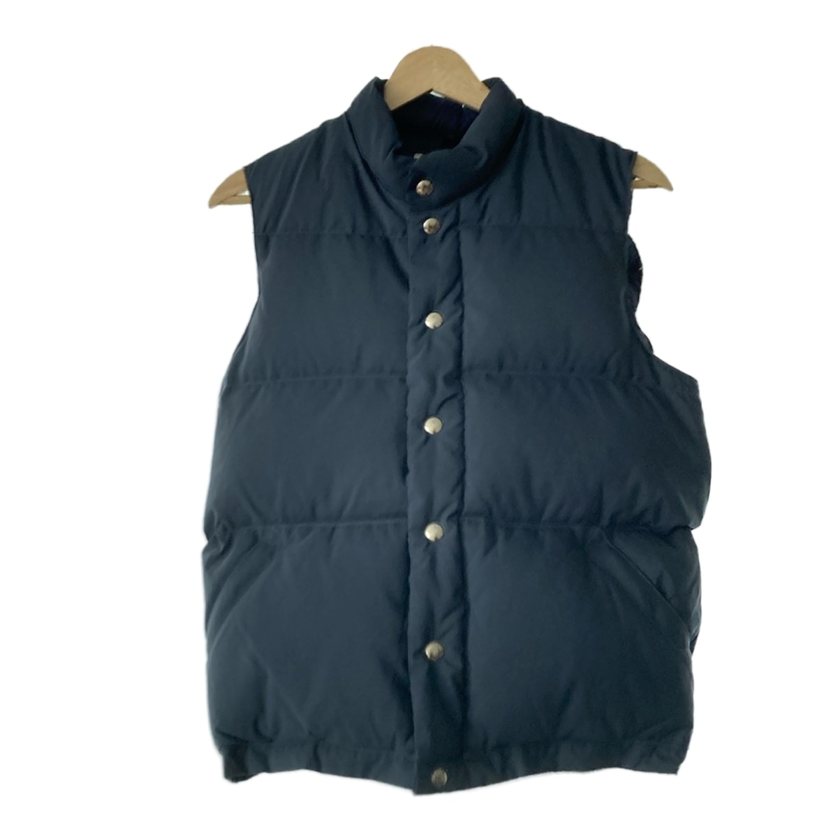 Crescent Down Works ダウンベスト S 青 BLUE BLUE×CRESCENT