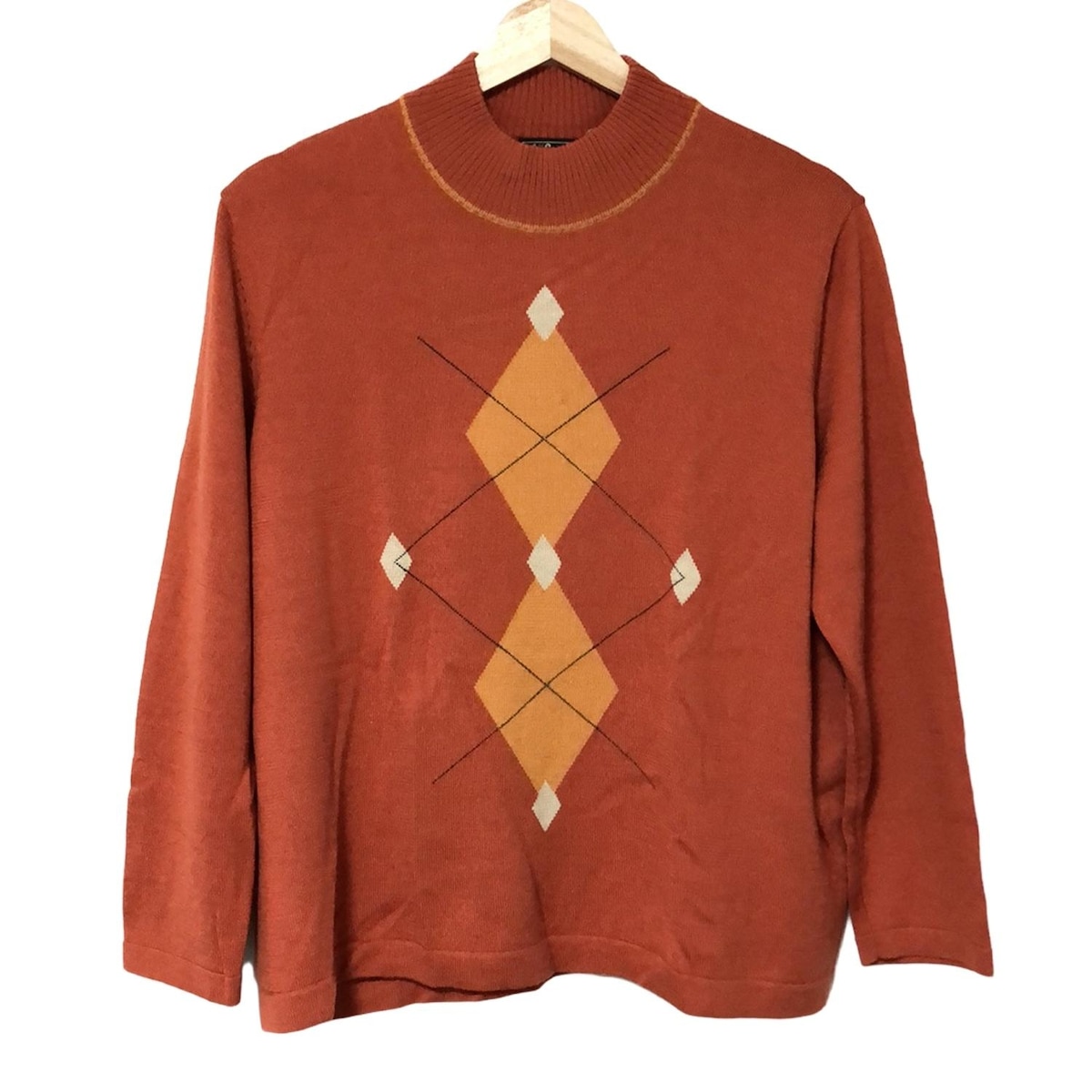 楽天市場】【中古】DIRK BIKKEMBERGS刺繍 タートルネックニット レッド