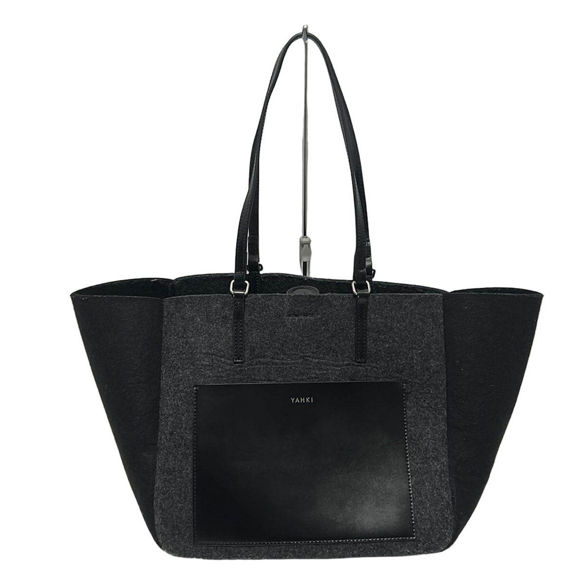 楽天市場】【中古】美品 HushTug ハッシュタグ ハンドバッグ