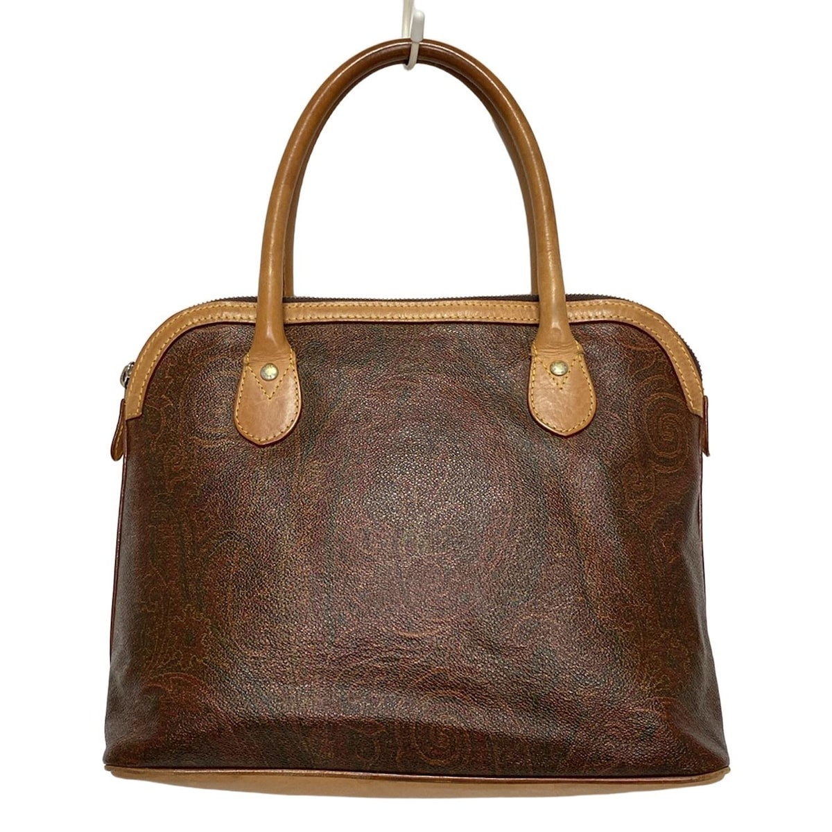 【美品】エトロ ハンドバッグ ペイズリー 2way PVC レザー マルチカラー 美品】エトロ ハンドバッグ ペイズリー 2way PVC レザー マルチ