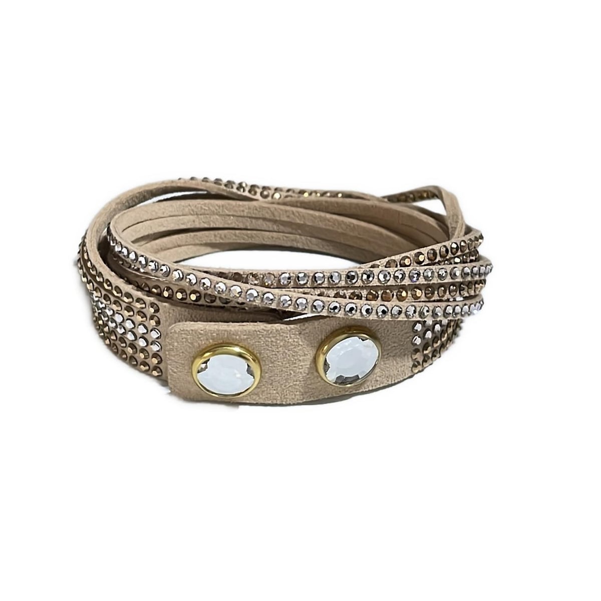 ✨美品✨スワロフスキー ブレスレット ブルー×クリア ストーン 箱付き SWAROVSKI(スワロフスキー) ブレスレット美品 - シルバー×ブルー