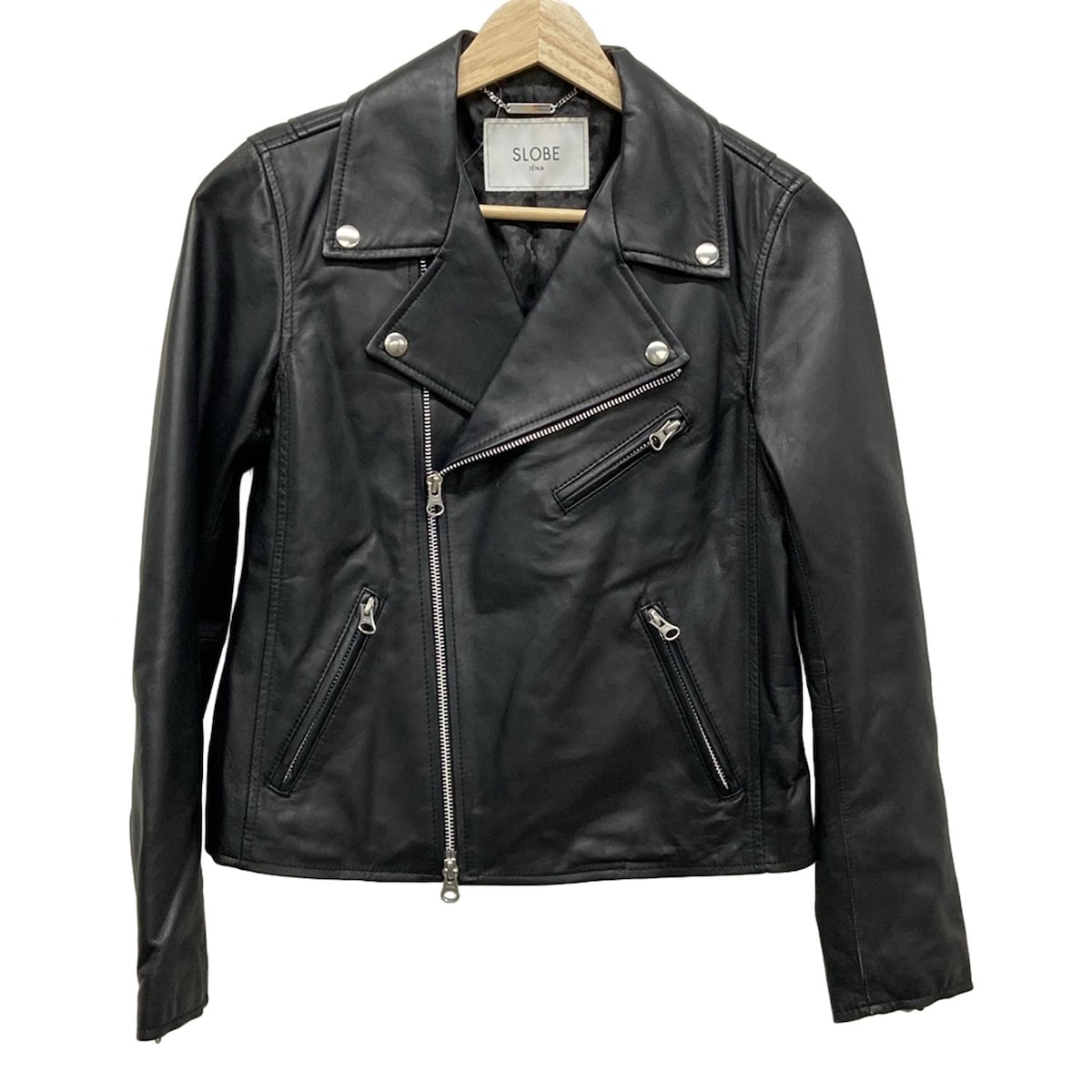 楽天市場】【中古】 iame アイエイム ライダースジャケット シングル