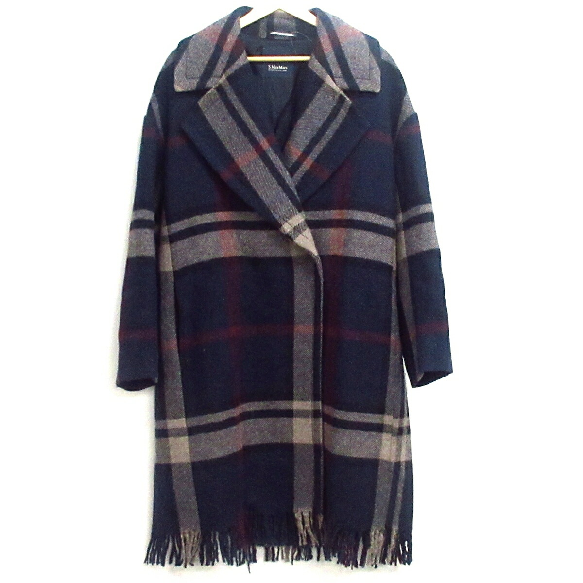 【MAX MARA】[プラチド] ピュアカシミヤ ケープ コート プラチド] ピュア カシミヤ ダブルフェイス ケープ コート