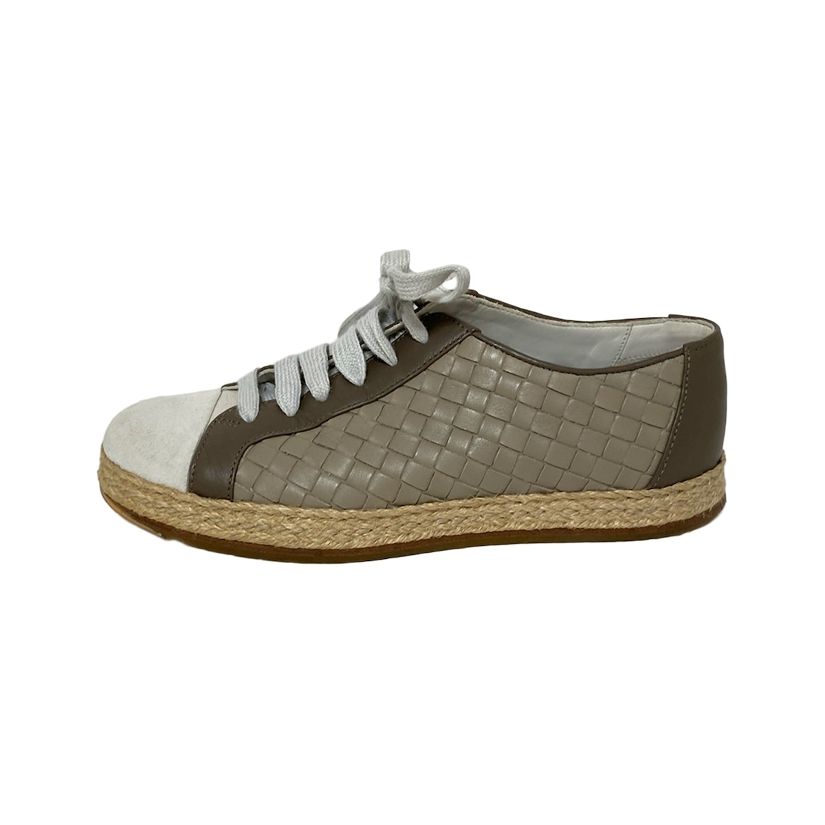 BOTTEGA VENETA☆イントレチャート フラットスニーカー ベージュ 楽天市場】【中古】BOTTEGA VENETAイントレチャートプラット