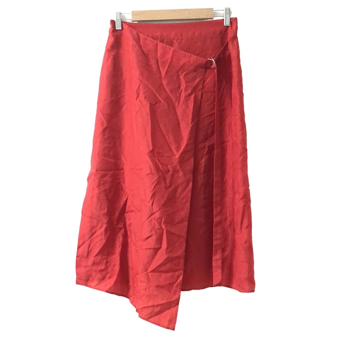 楽天市場】【中古】hazama幕開けのベルベットスカート レッド