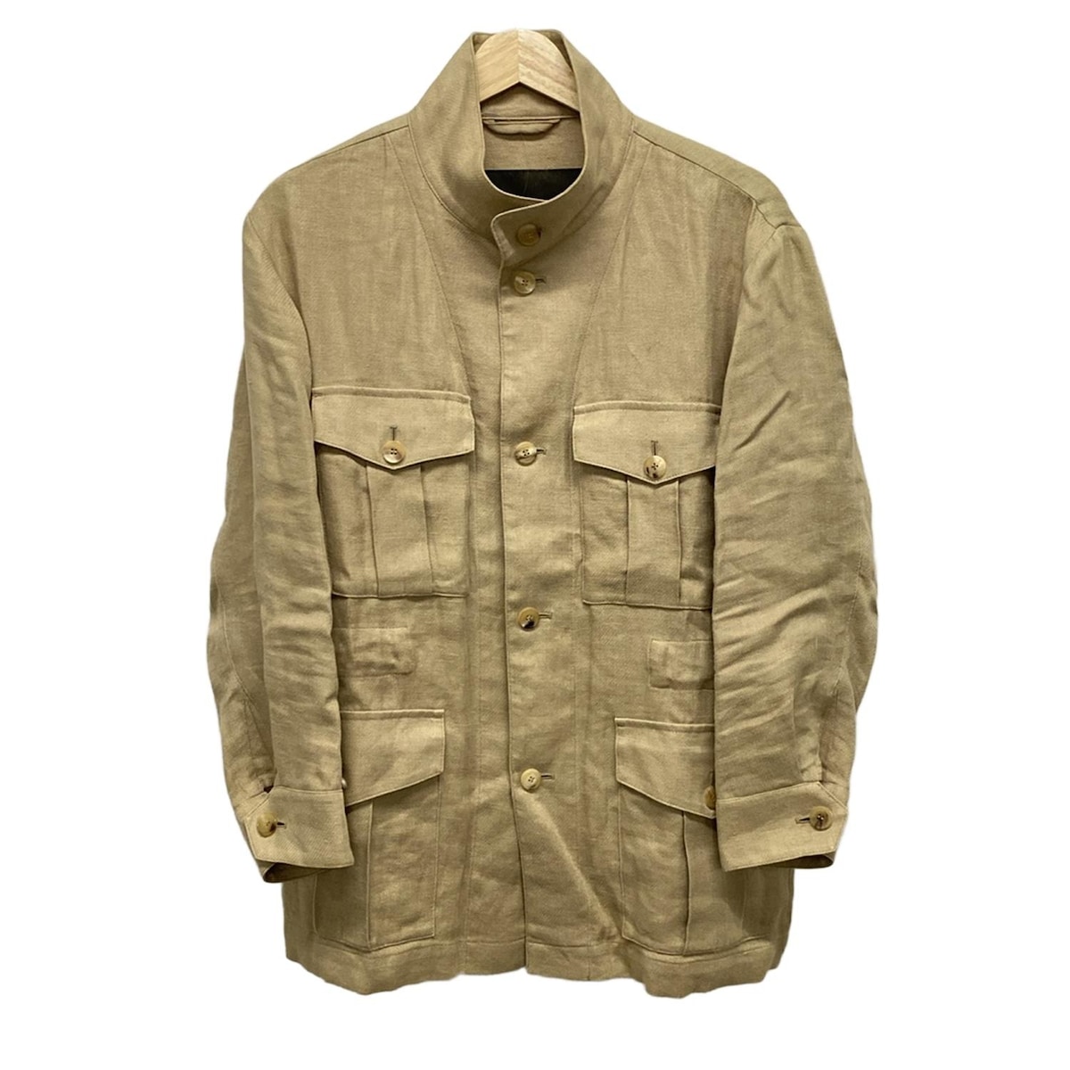 MACKINTOSH LONDON リネン　サファリジャケット　メンズ 00930k09-1.jpg
