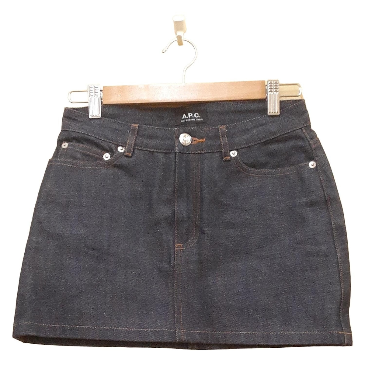 楽天市場】APC A.P.C. アーペーセー デニムスカート mini jupe