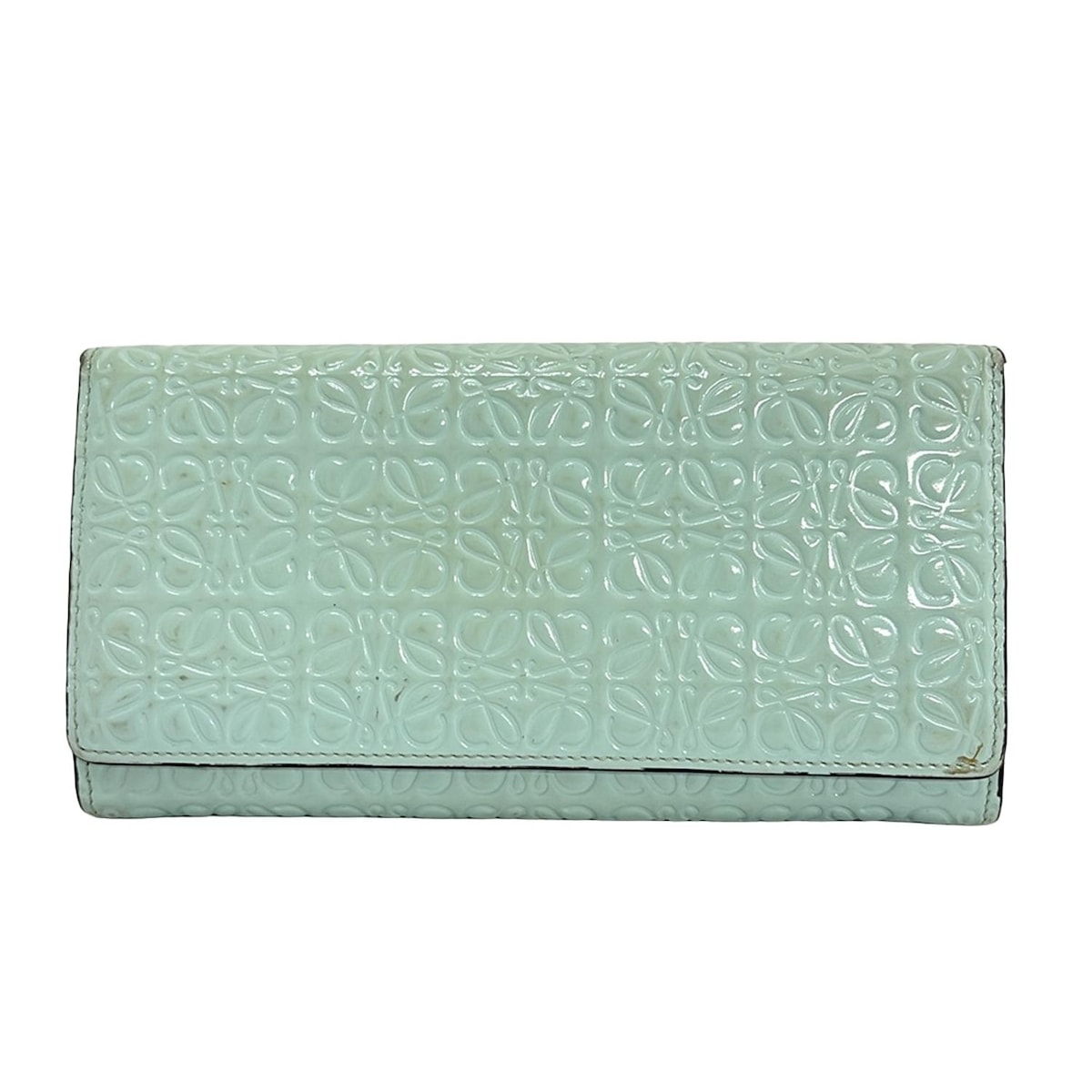 (7/26まで最終値下げ)ロエベ　LOEWE 長財布　AROUMDWALLET ロエベ LOEWE LOEWE 三つ折り財布 C821S33X01 ANAGRAM （9526