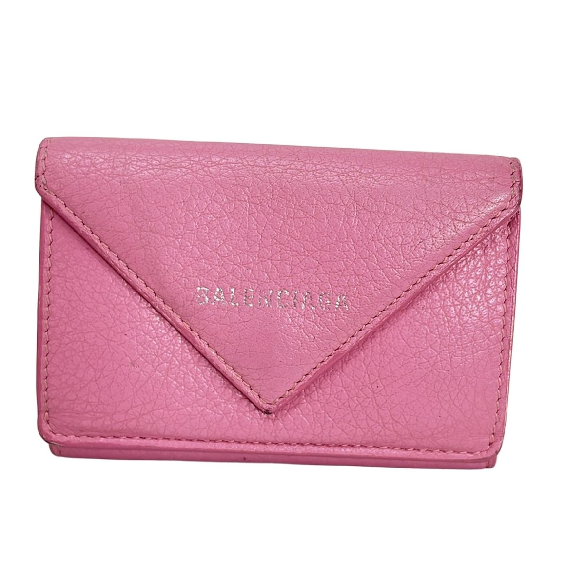 楽天市場】【中古】BALENCIAGA ペーパーミニウォレット 三つ折り