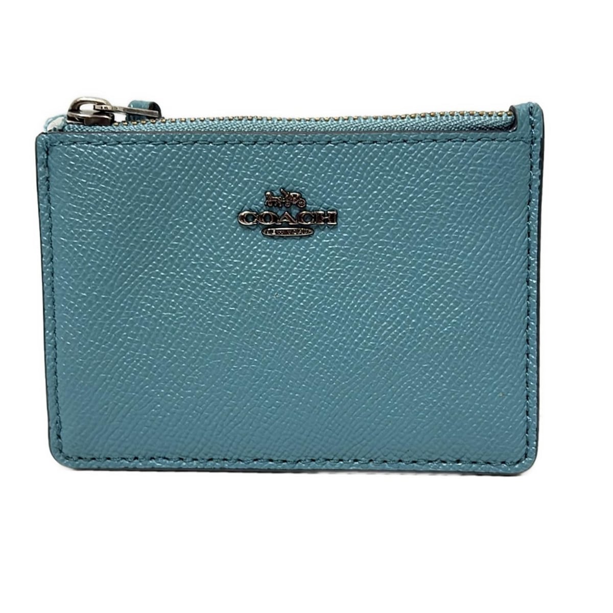 【本当の最終値下げ】COACH ライトブルー コインケース（レアカラー） COACH - 新品 コーチ COACH コインケース ミニ スキニー ID