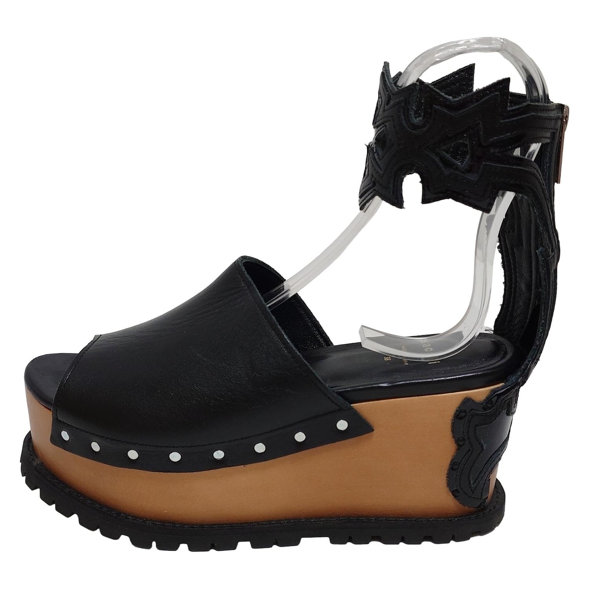 関税送料込Sacai Wedge Mules sacai 【値下げ】sacai Padded Wedge Mules ミュールサンダル 24