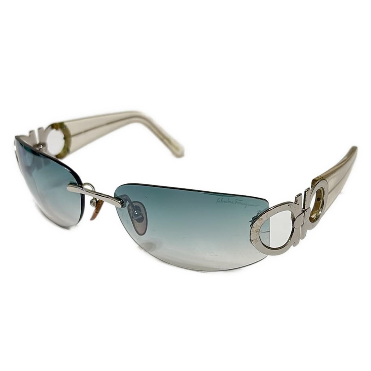 185 超美品　サルヴァトーレフェラガモ　サングラス 1005 502-S 楽天市場】【中古】Salvatore Ferragamo サングラス 1005 502-S