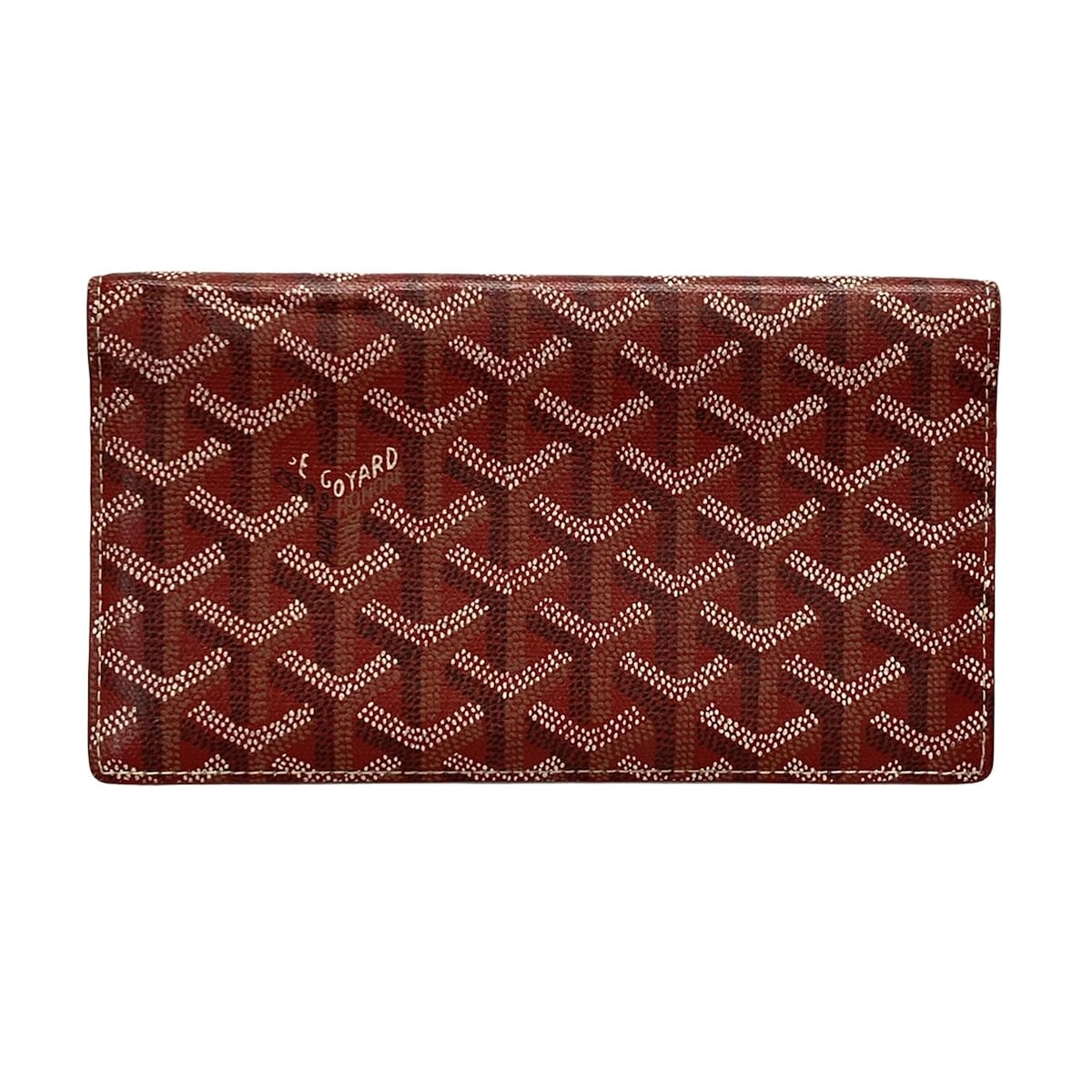 Goyard 長財布 パターン入り GOYARD ゴヤール ヘリンボーン柄 長財布（小銭入れあり） PVC