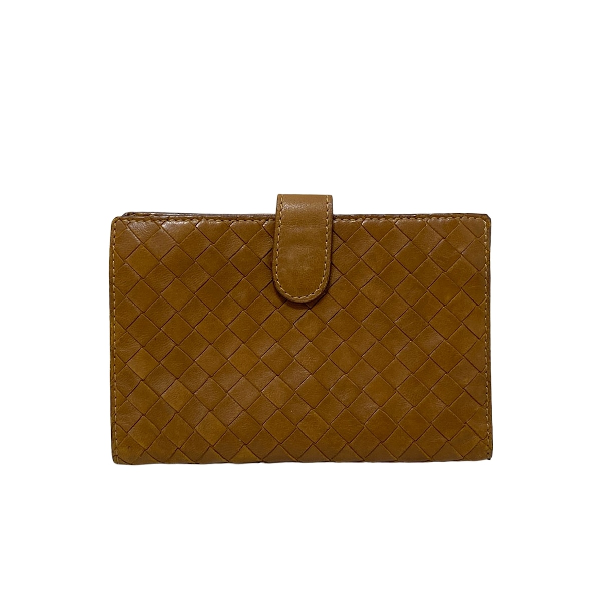 楽天市場】【中古】ボッテガヴェネタ 2つ折り財布 ブラウン