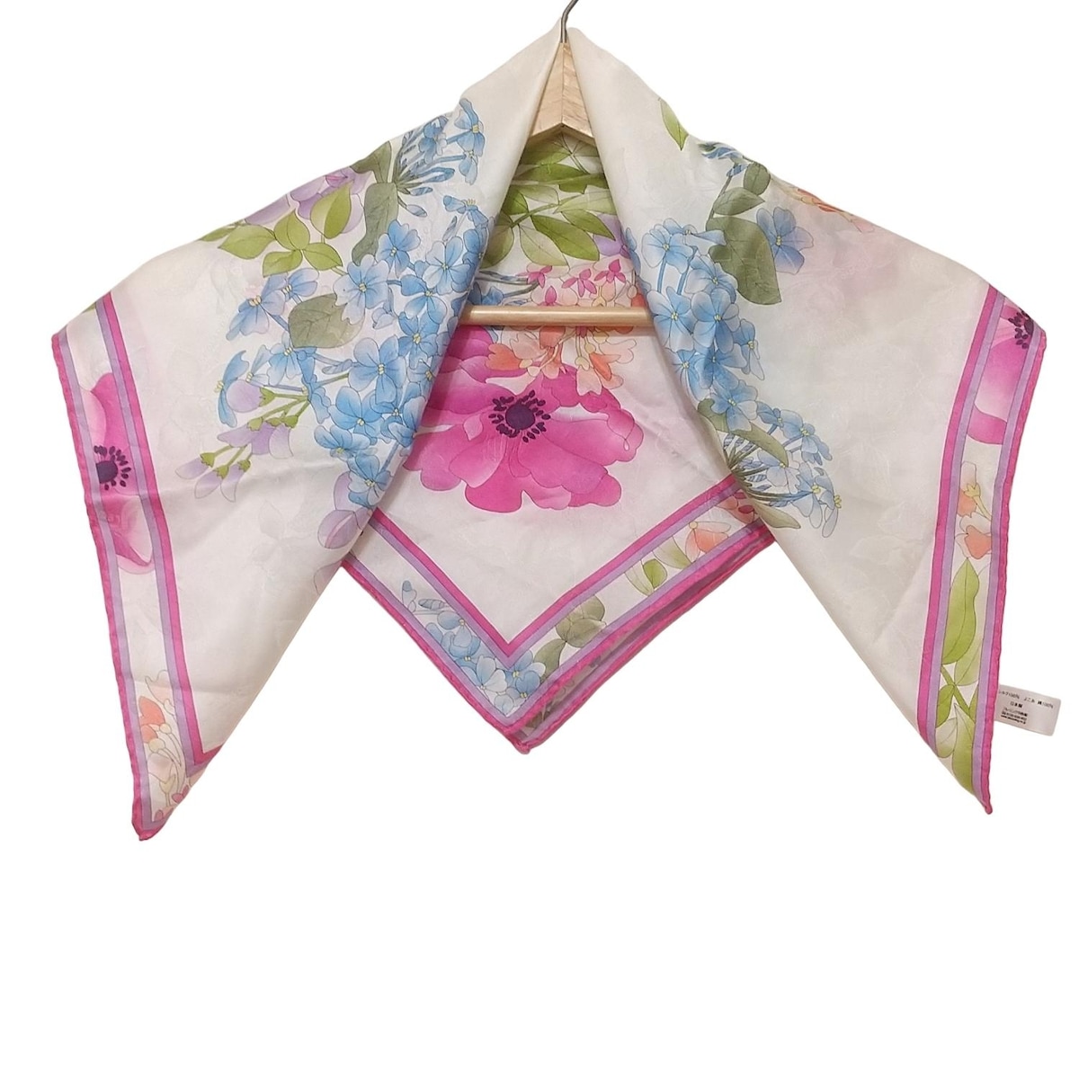 楽天市場】【LEONARD】レオナール スカーフ ストール 花柄 大判 シルク