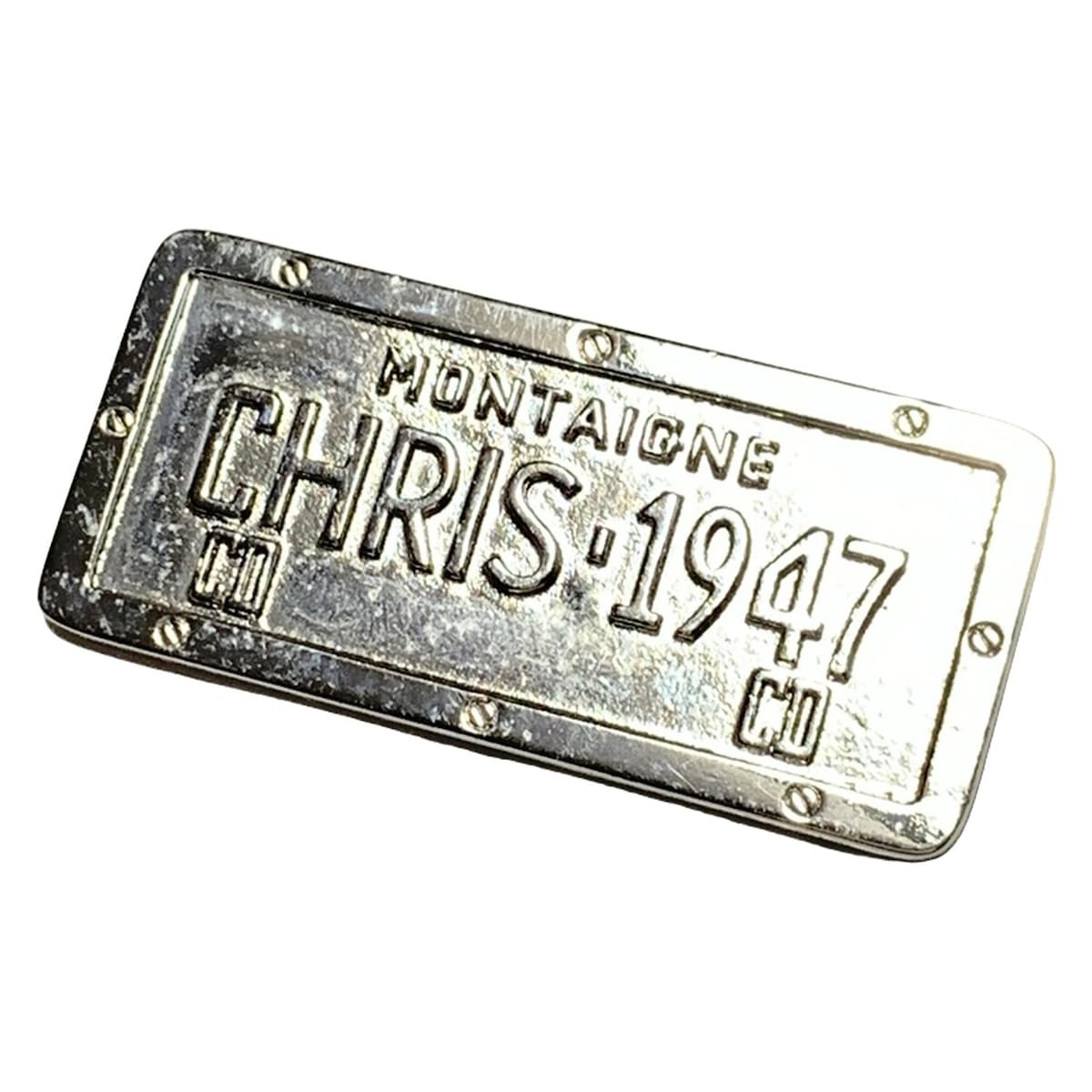 楽天市場】【中古】Christian Dior CD ICON ブローチ CDブローチ