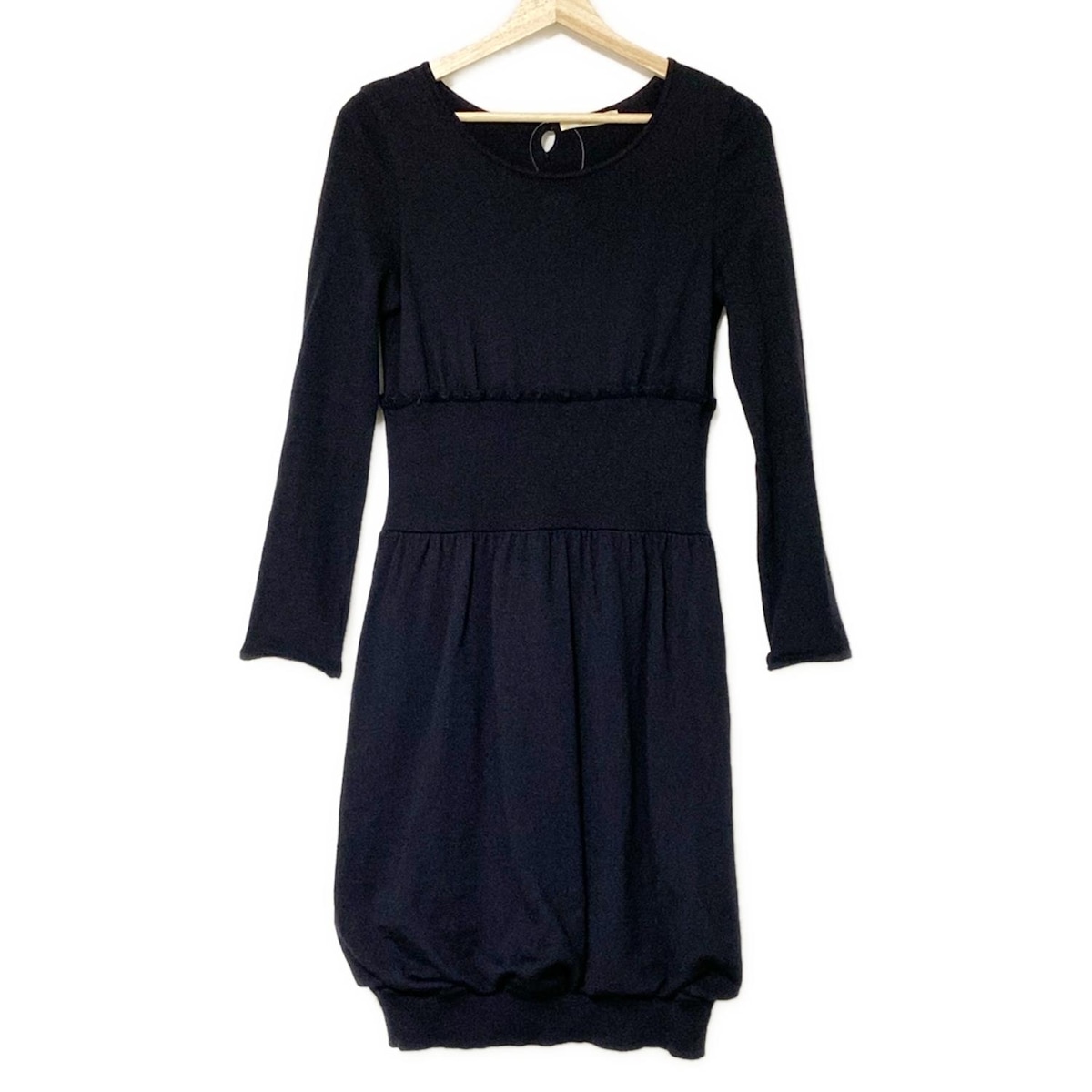 楽天市場】【中古】Rene ルネ ニット 長袖ワンピース 34 ブラック