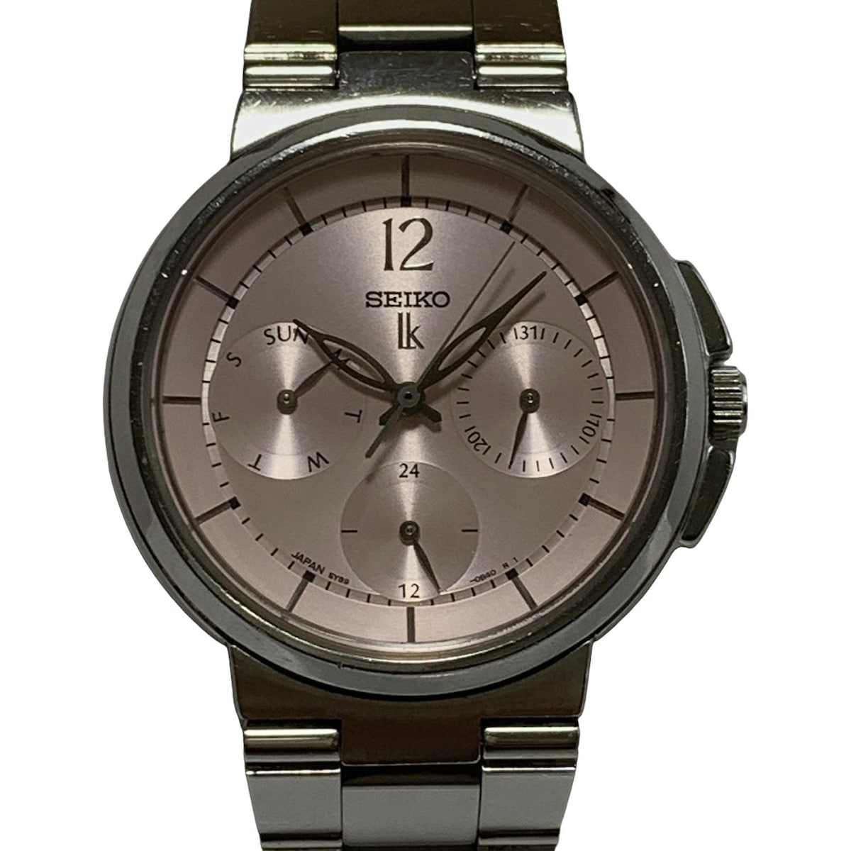 SEIKO LUKIA セイコールキア ソーラー クロノグラフV175-0DR0 SEIKO LUKIA セイコールキア ソーラー クロノグラフV175-0DR0