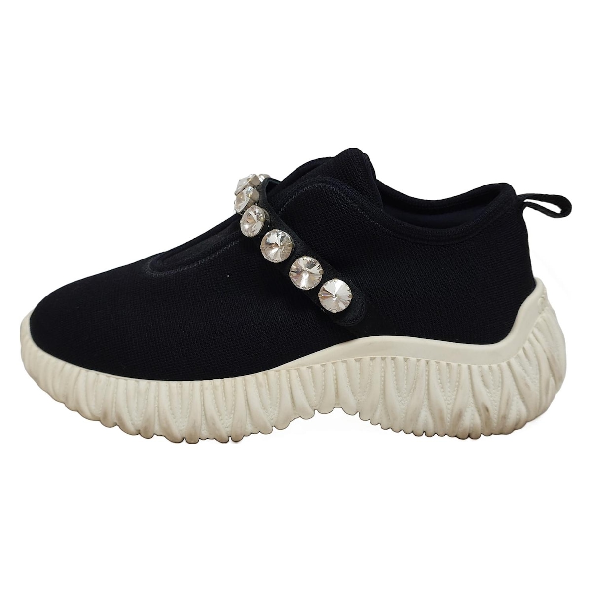 miumiu　シューズ　黒　37 24センチ ミュウミュウ/シューズ/黒/サイズ：42の買取実績【ブランディア】