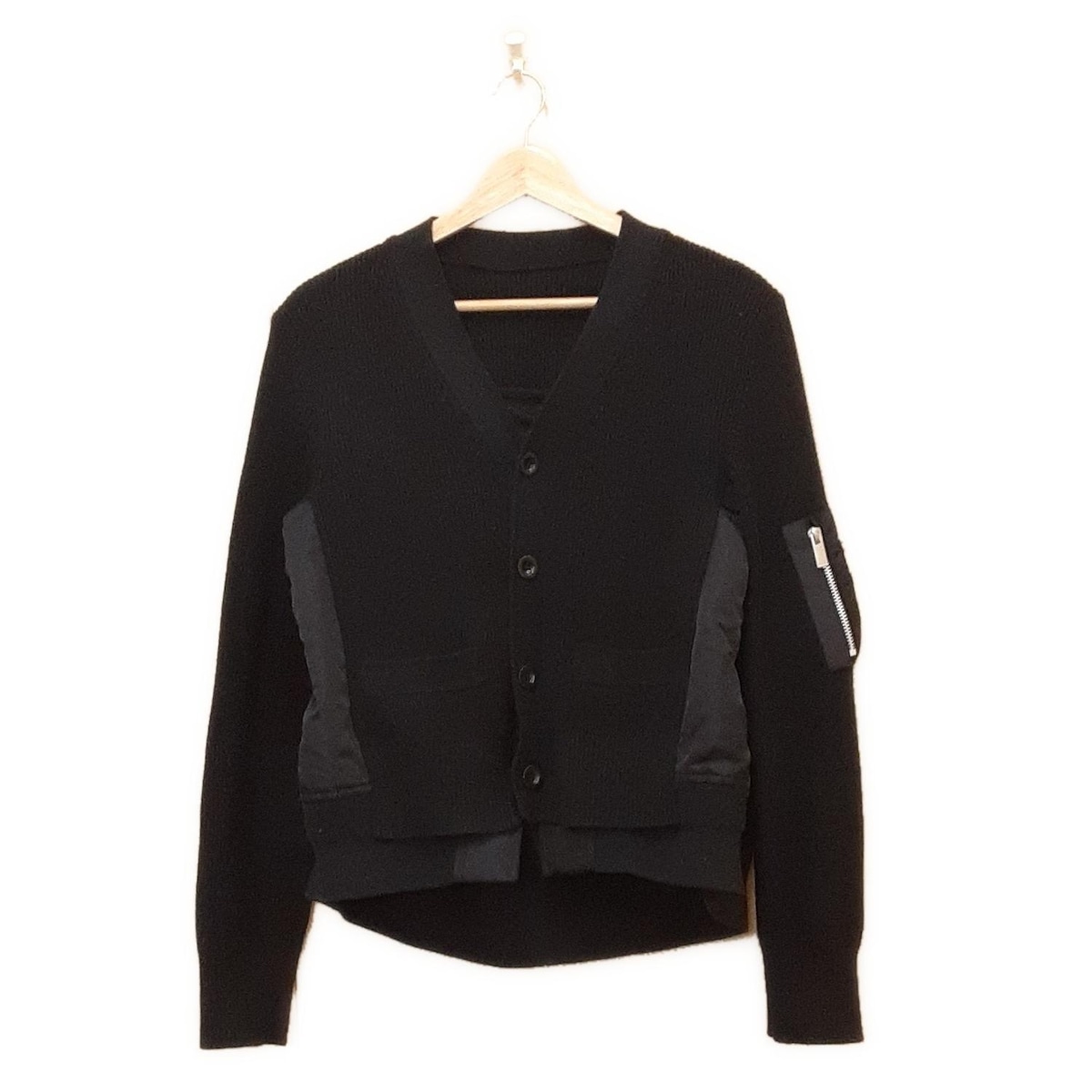 【お値下げ】sacai 2023aw プリーツニット　サイズ1【美品】 tifana_1-240001109005