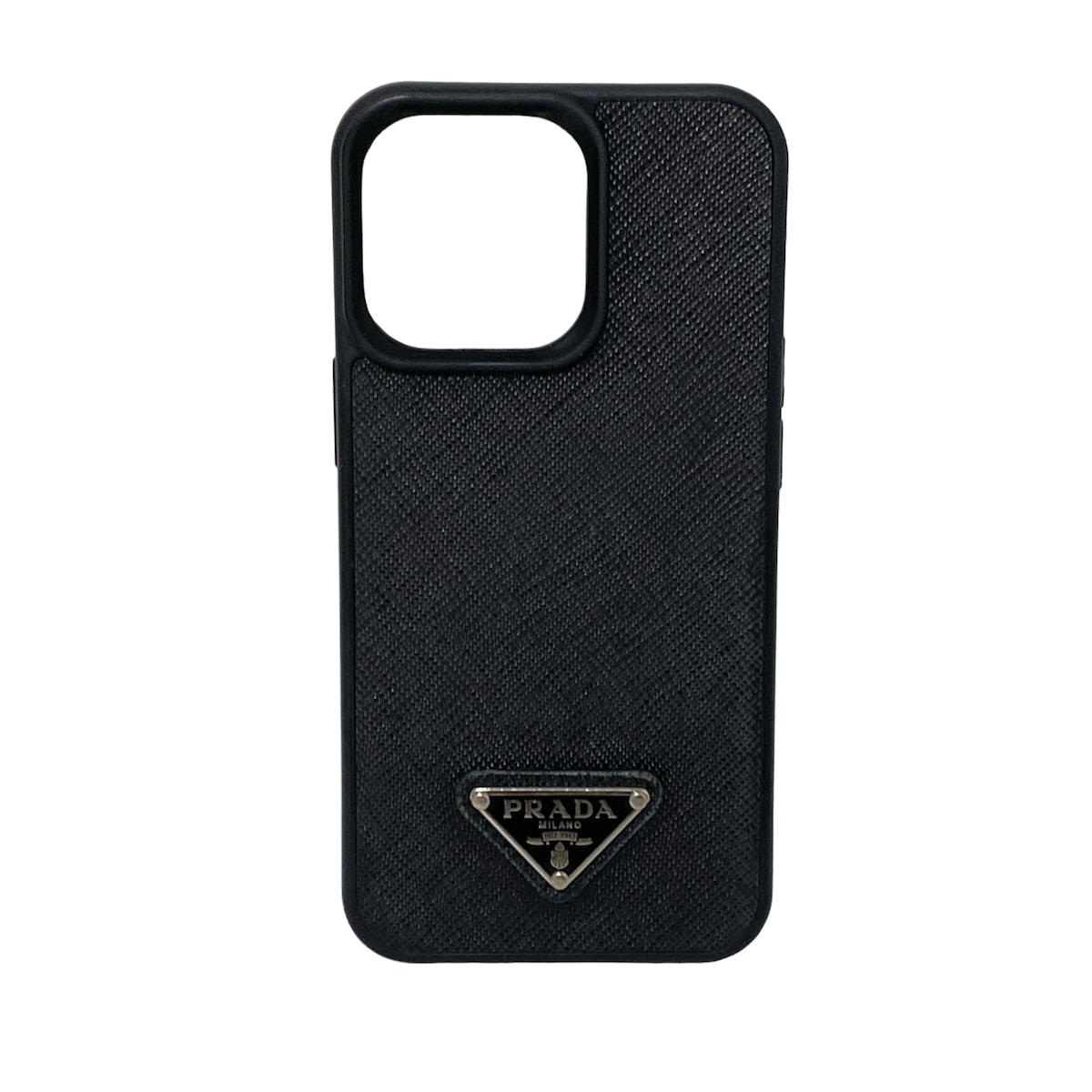 【美品] PRADA iPhone11pro ケース サフィアーノ　三角ロゴ　黒 楽天市場】PRADA プラダ トライアングルロゴ iPhone13用カバー
