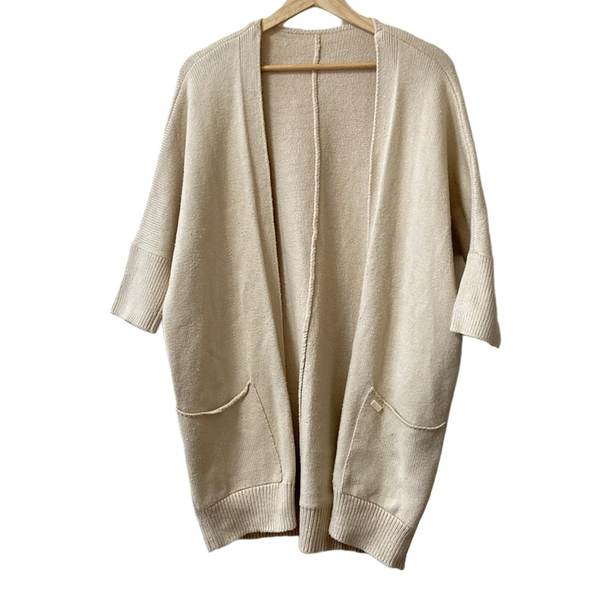フォクシー ニューヨーク FOXEY NEW YORK 長袖カーディガン レディース 38 極美品✨FOXEY NEW YORK カーディガン 短丈 ショート丈 38 黒