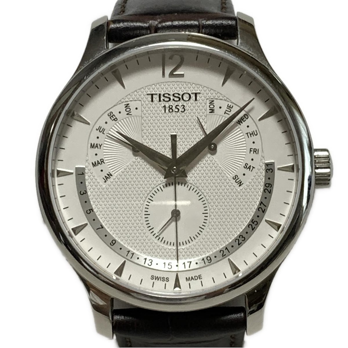 【新品保管品】TISSOT ティソ／トラディションパーペチュアルカレンダー Amazon.co.jp: [ティソ] 腕時計 Tissot パーペチュアル