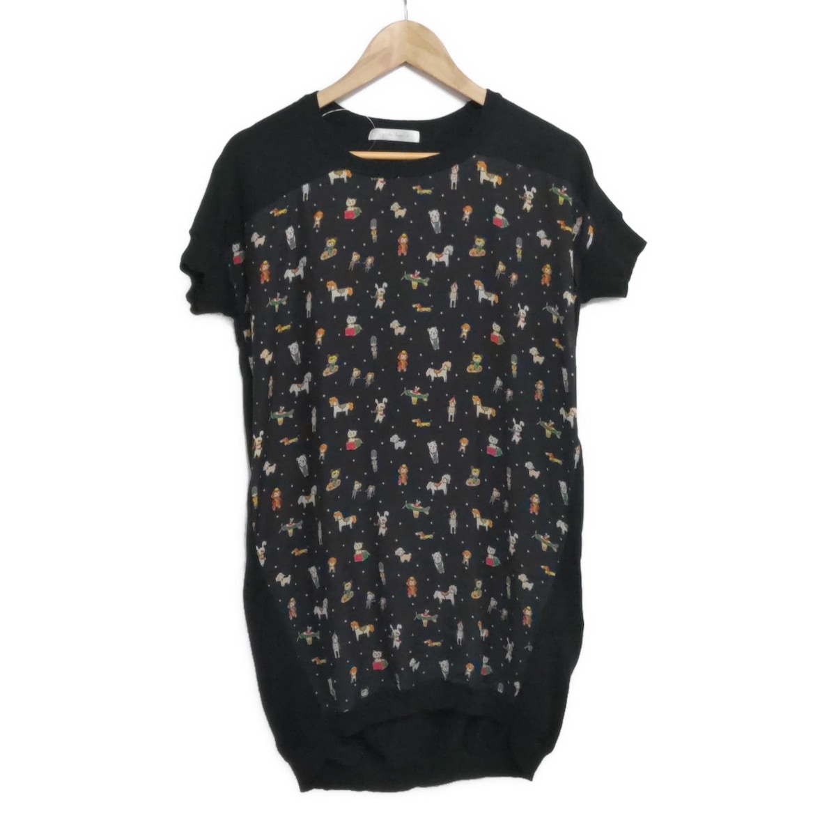 franche lippee フランシュリッペ シルエットうさぎ M 総柄 franche lippee フランシュリッペ シルエットうさぎ M 総柄