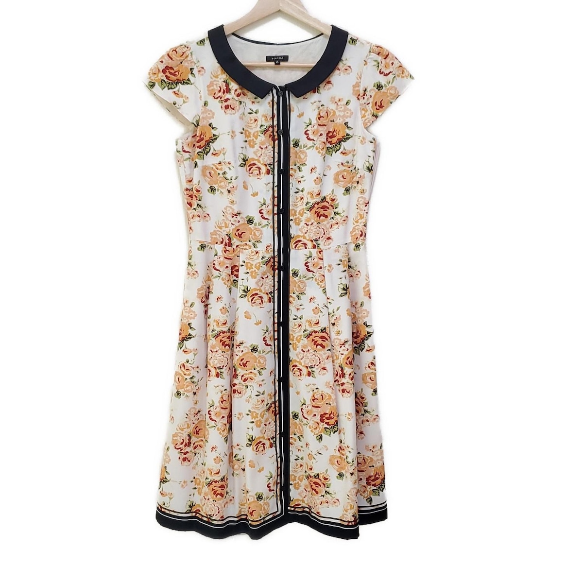 楽天市場】TOCCA トッカ 半袖ワンピース サイズ:0 OPTOGA0260 ボルドー