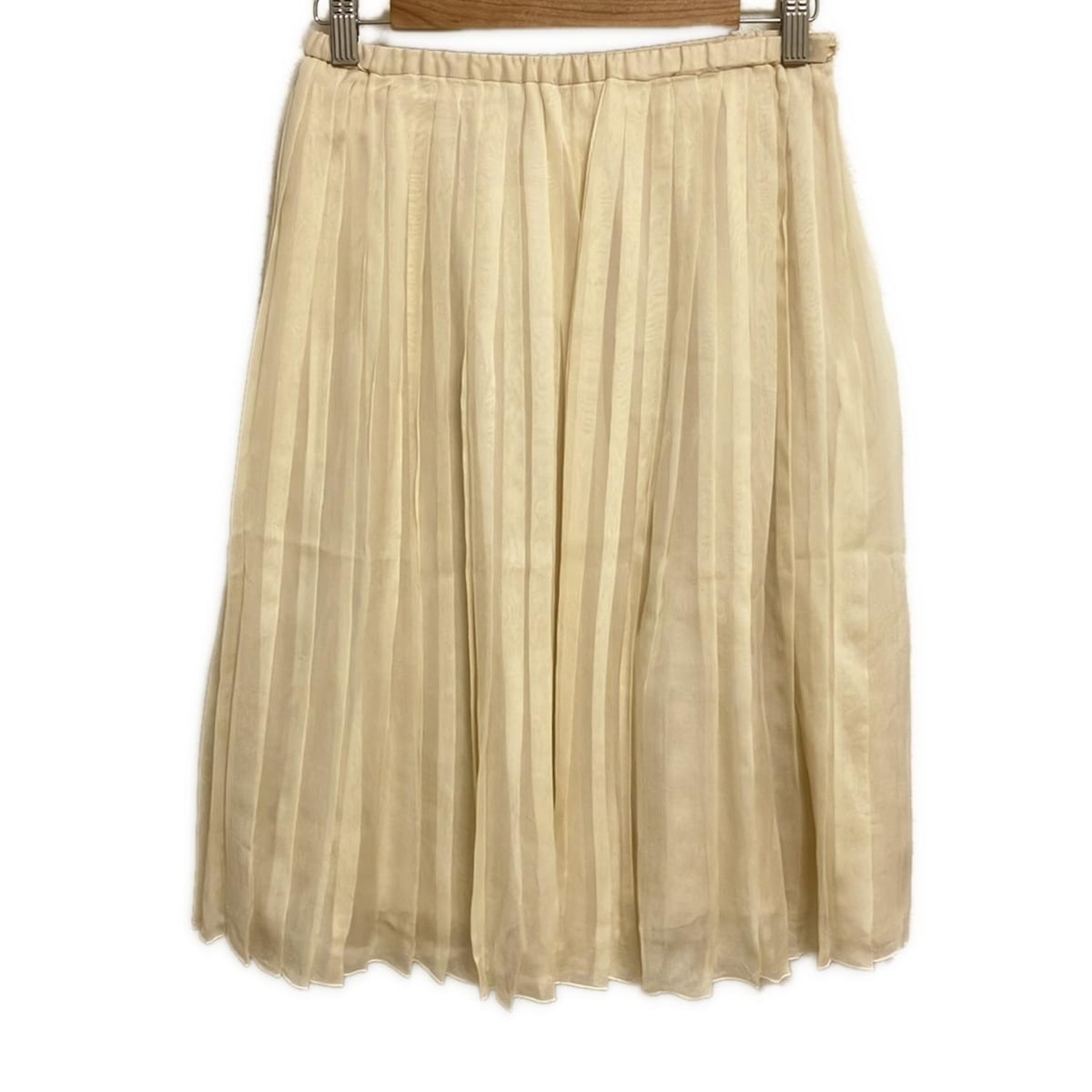 Drawer プリーツスカート38 DRAWER Drawer / ドゥロワー | ストライプ プリーツ タック