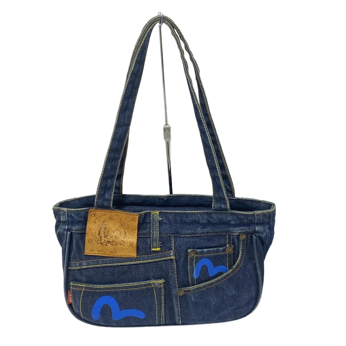 楽天市場】EVISU エヴィス バッグ カモメ ポケット デニム