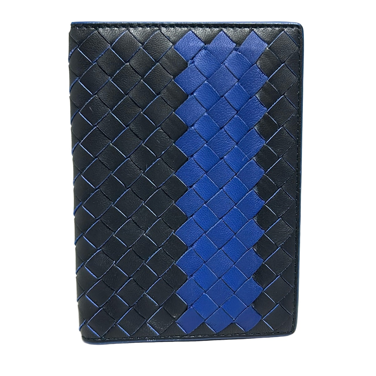 BOTTEGA VENETA ターコイズ パスポートケース org.jpg