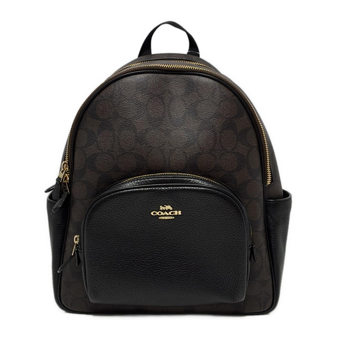 コーチ　COACH リュック　シグネチャー柄　ターンロック　レザー 楽天市場】COACH コーチ ターンロック タイ バックパック