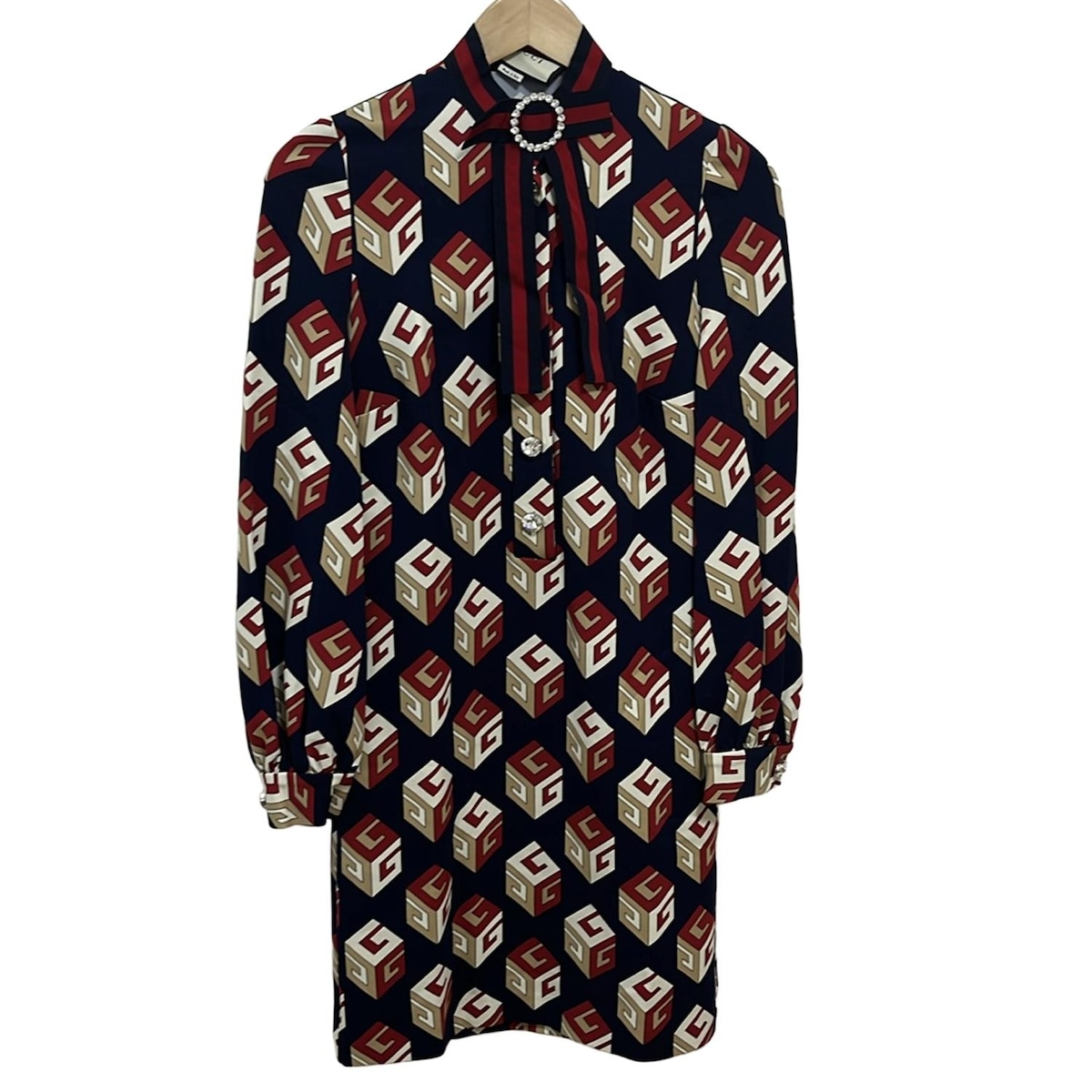 楽天市場】【中古】GUCCI アーガイル パターンスパンコール