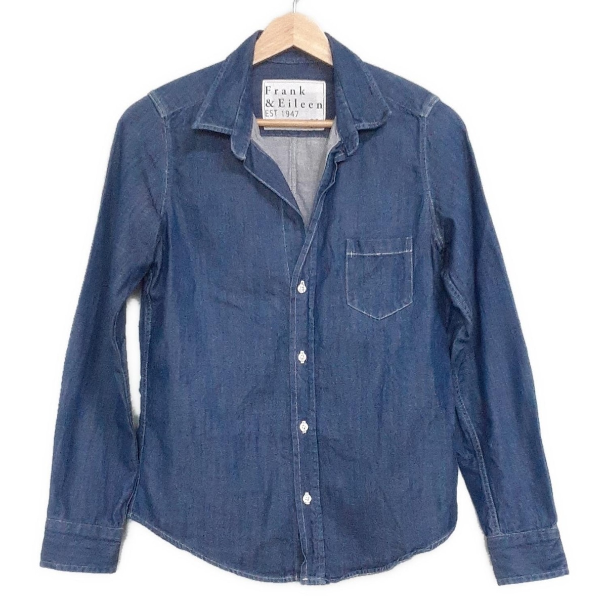Frank&Eileen フランクアンドアイリーン　ハートロゴ　スキッパーシャツ 楽天市場】【中古】フランクアンドアイリーン Frank & Eileen