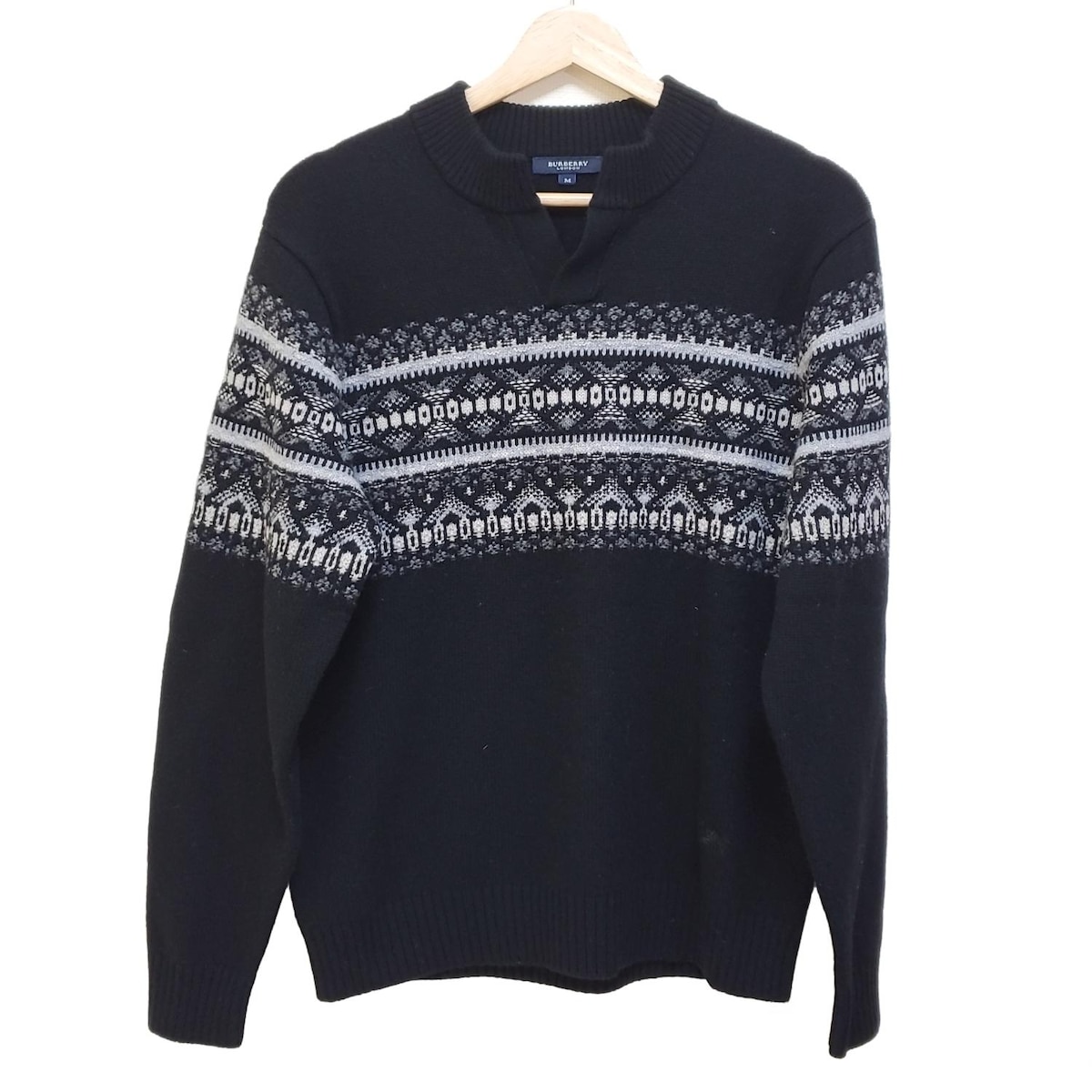 美品 1円〜【希少・カシミヤ混】BURBERRY LONDON バーバリーロンドン 